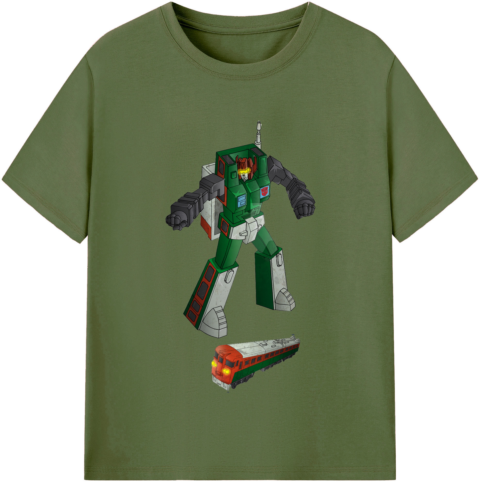 （画像用）  綿100％半袖Tシャツ（フロントプリント）